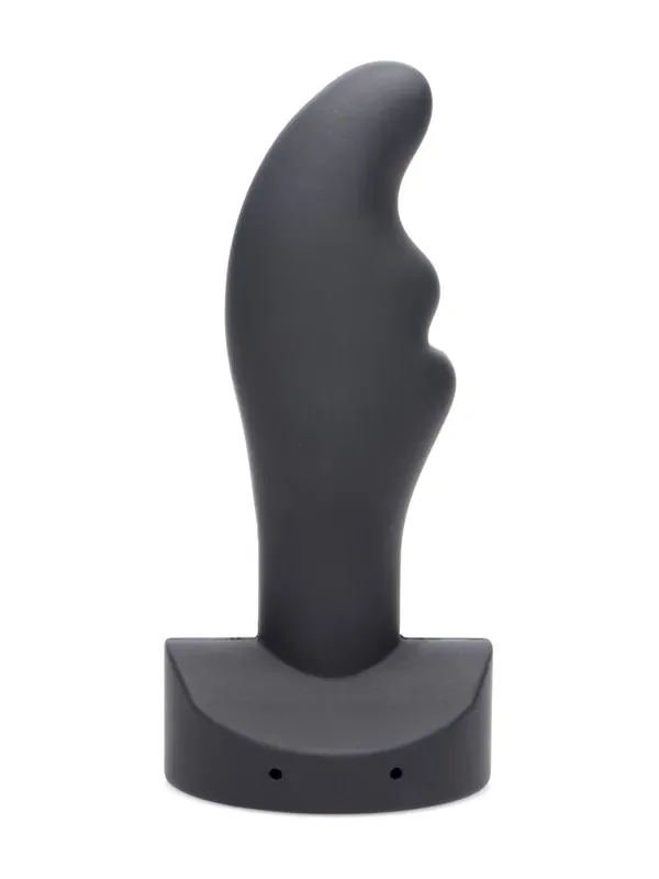 ElectraStim Zeus Electro Zinger Rippled Elektro-Stim-Analplug, schwarz