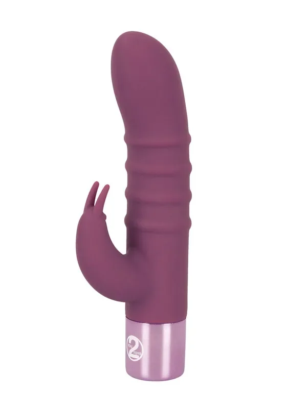Elegant Series Rabbit Vibe Mini-Rabbitvibrator, lila