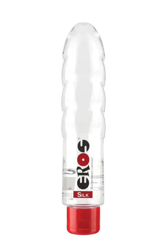 EROS Silk Gleitgel ( Dildo – Flasche ) – Silikonbasiert 175 ml