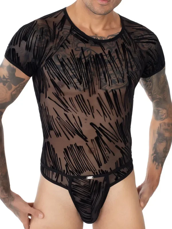 Eros Veneziani Edoardo Push-up Stringbody, schwarz