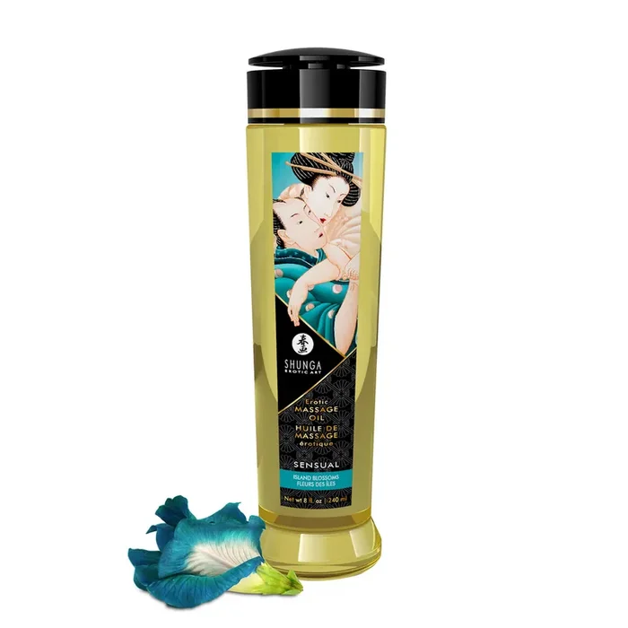Erotic Massage Oil – Islande Blossom – 8 fl oz / 240 ml