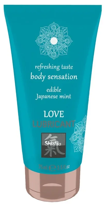 Essbares Gleitmittel Minze 75ml