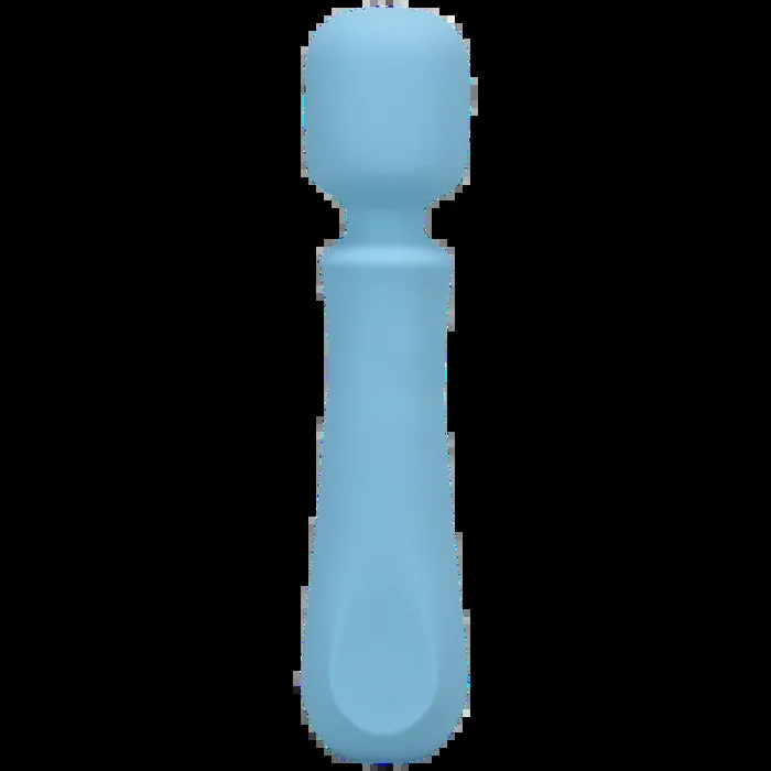 Euphoria – Rechargeable Silicone Wand Vibe – Blue