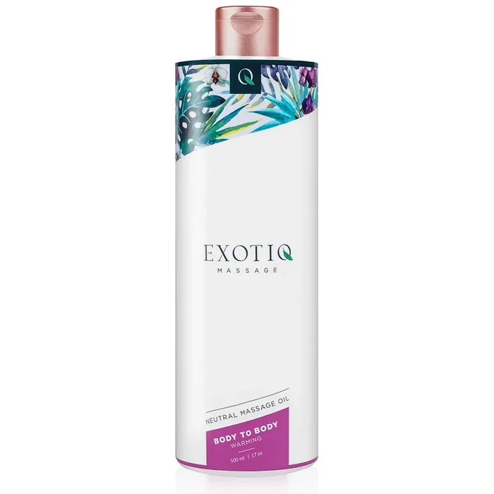 Exotiq Body To Body erwärmendes Körperöl – 500 ml