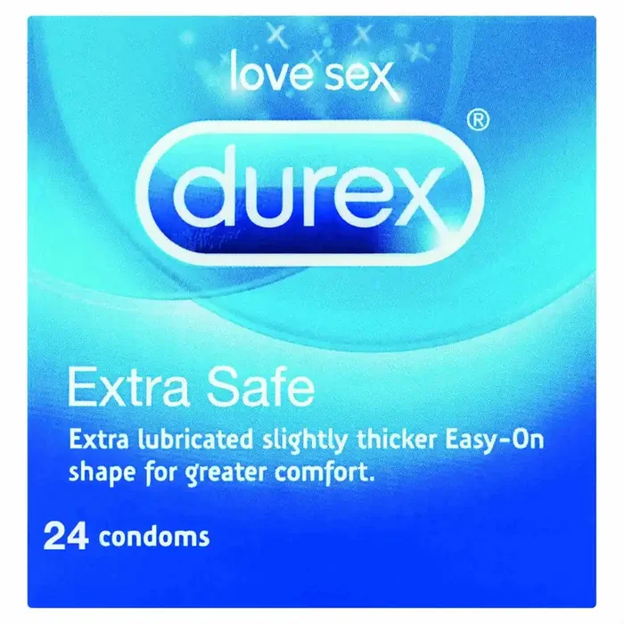 Extra sicher mit den Durex Extra Safe Kondomen 24 Stück