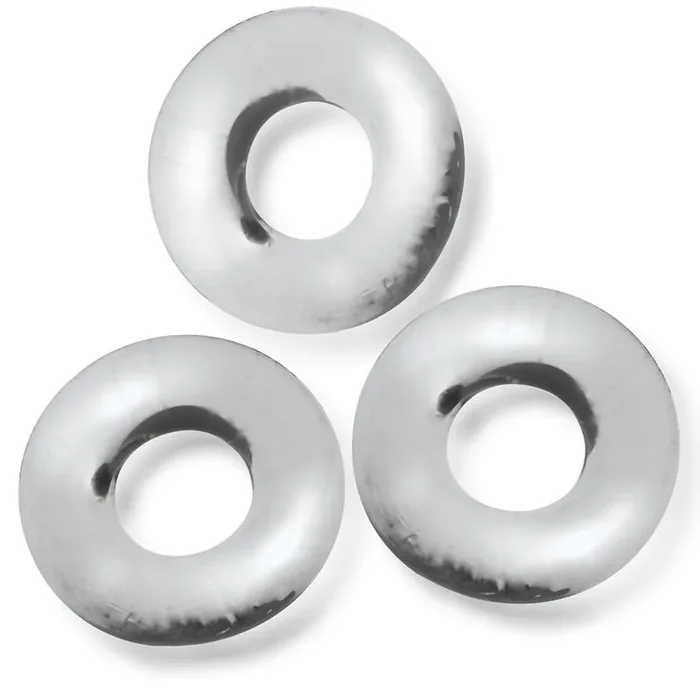 Fat Willy – 3-pack Jumbo Cockrings – Clear