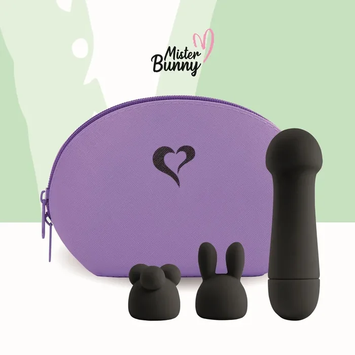 FeelzToys – Mister Bunny Mini Vibrator – Schwarz
