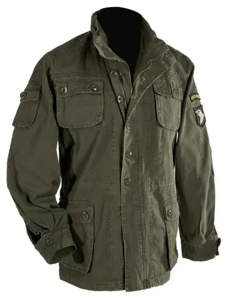 Feldjacke, Airborne m. Abz. oliv