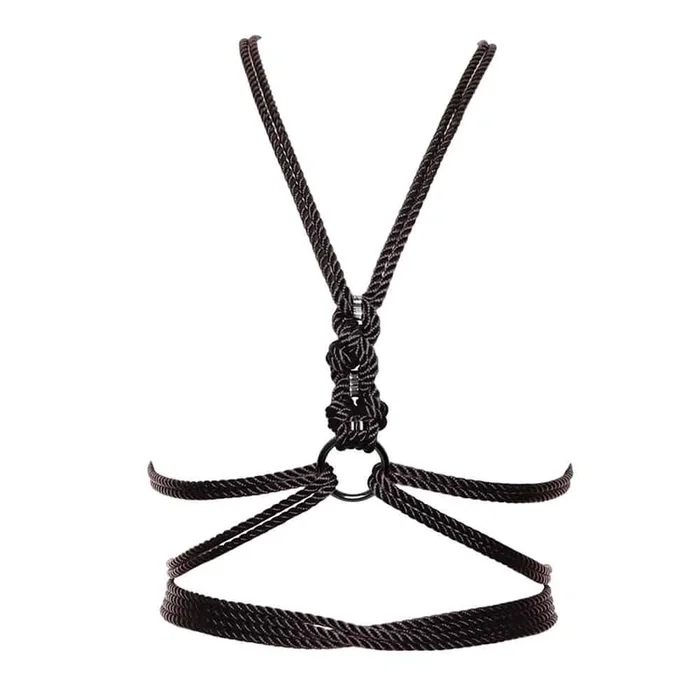 FIGURE OF A Torso Harnais Self-Tie Noir