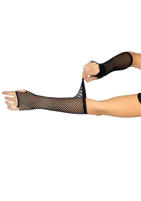 Fingerlose Netzhandschuhe