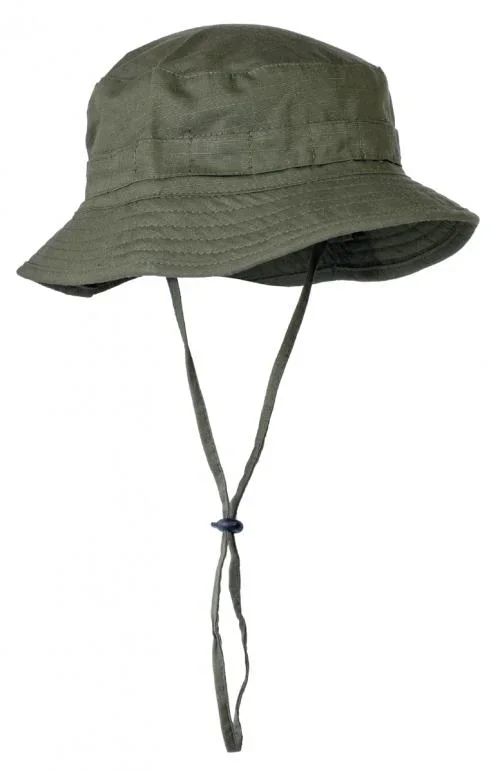 Fischerhut mit Schlaufen (Grösse: S, Farbe: Beige)