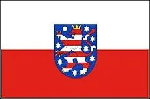 Flagge ‚Thüringen‘