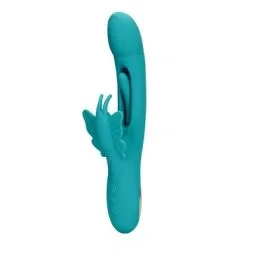 Flapping G-Punkt Butterfly Vibrator – Pfauenblau