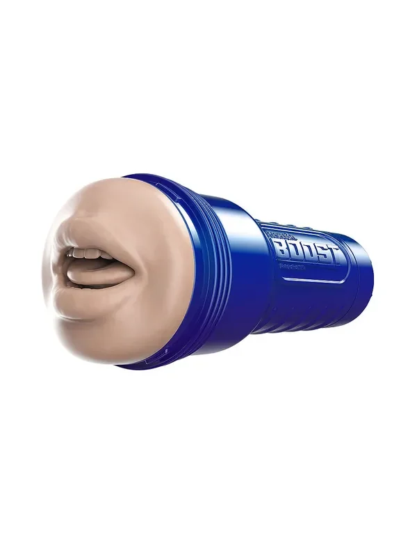 Fleshlight Boost Blow Masturbator, blau/hautton hell