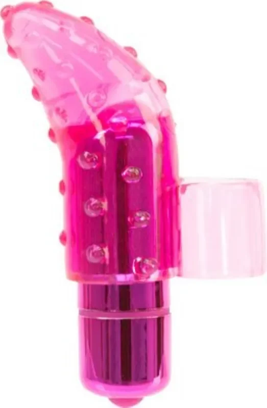 Frisky Finger Vibrator mit Bullet – Rosa