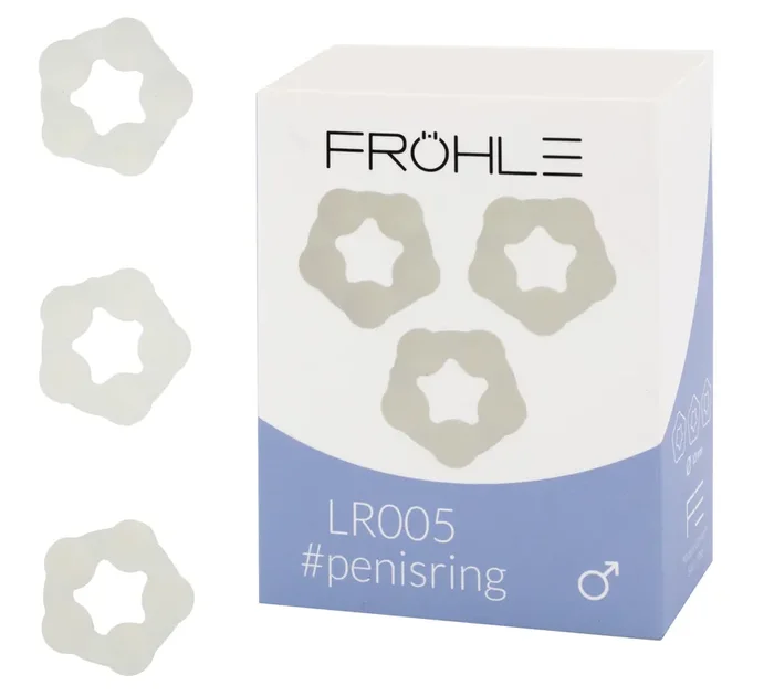 FRÖHLE Liebesringe mit Kugeln 3er Gr.