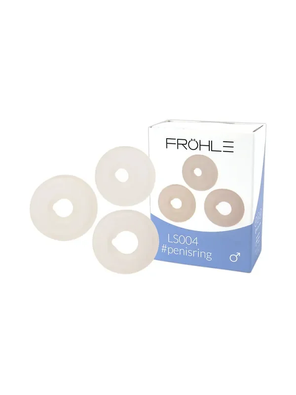 Fröhle LS004 Liebesmanschette 3er-Set, transparent
