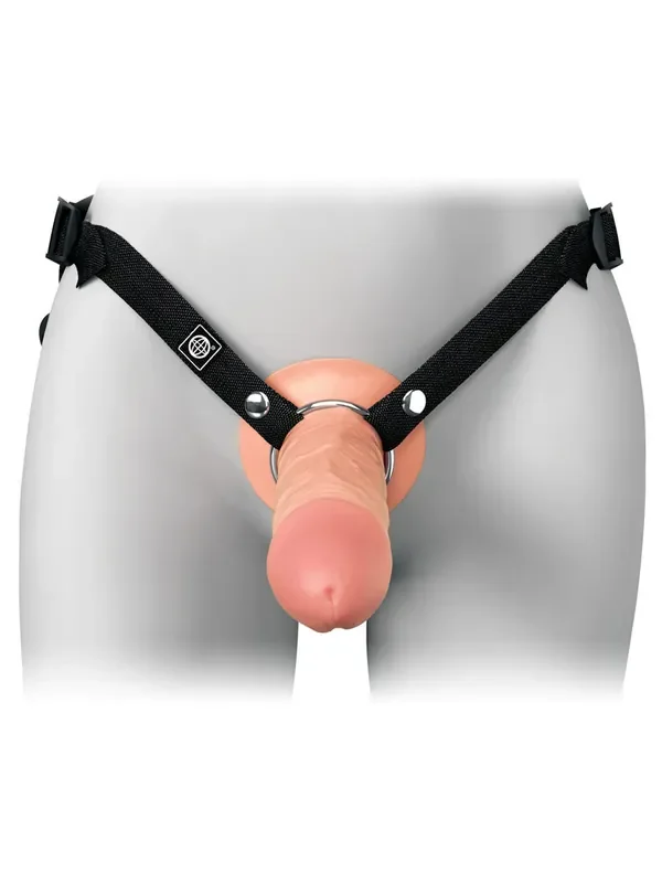FXTE8″ Hollow Strap-On Light Strap-On, hautfarben