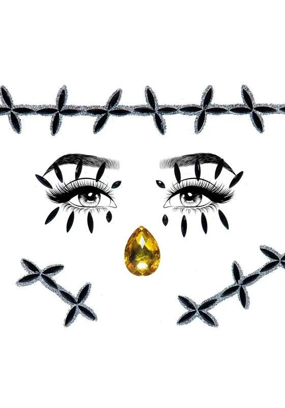 Gesichtsschmuck – Nähte