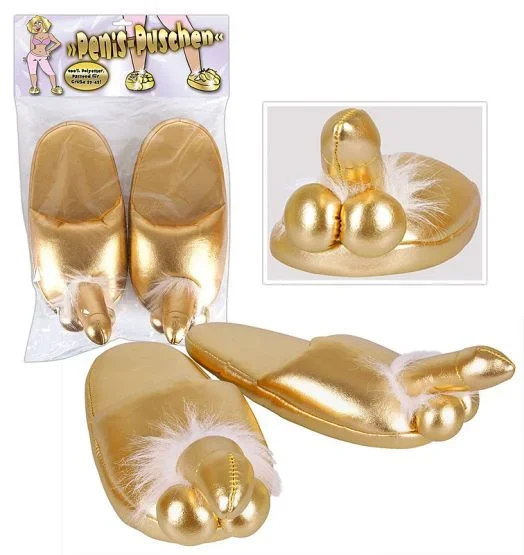 Gold-Penispuschen