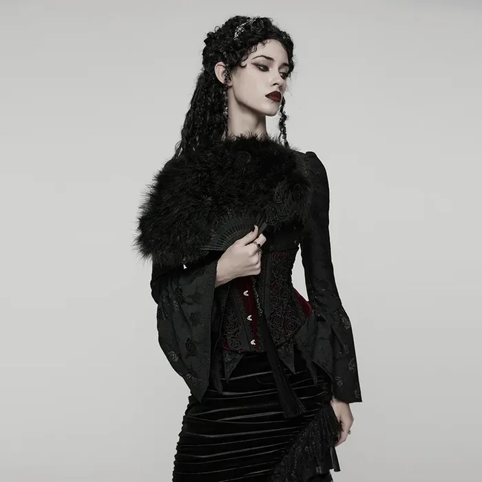 Gothic Feder Fächer