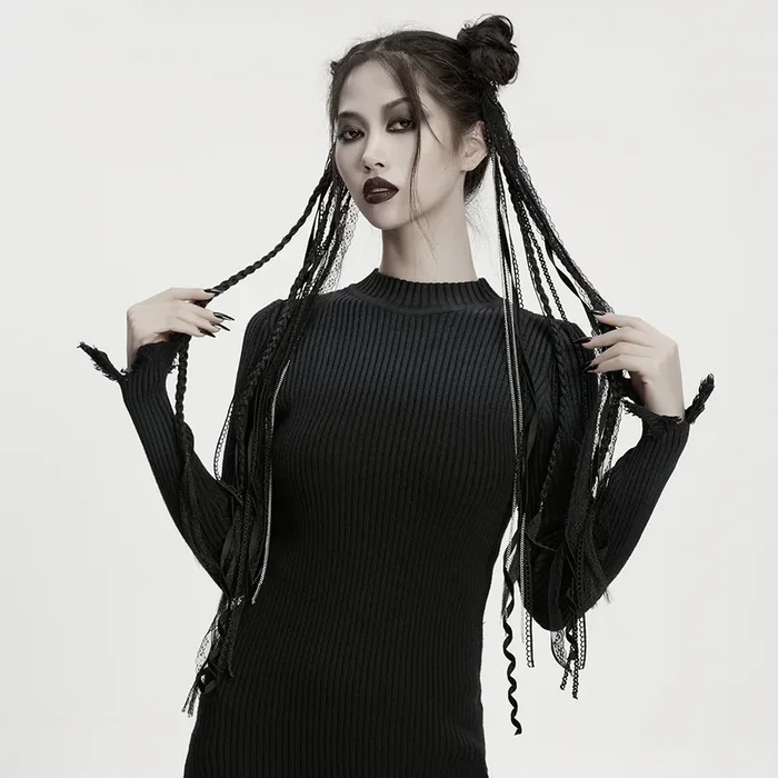 Gothic-Haarband mit Verzierungen