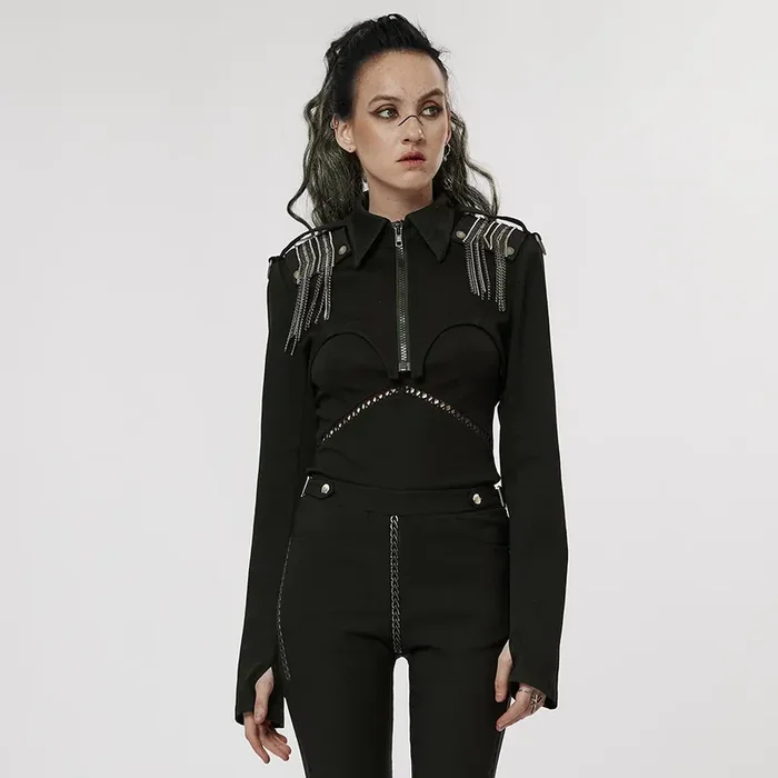 Gothic Punk Bolero Jacke