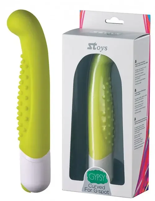 Gypsy Silicone-Vibrator hell-grün