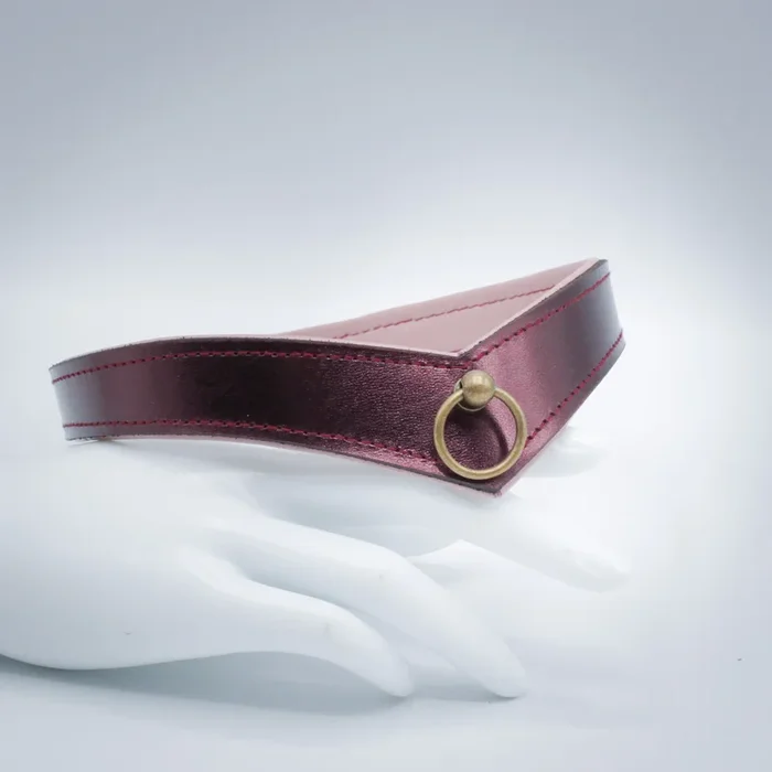 Halsband „classic No. 1“ – rubin / rosa – penumbra