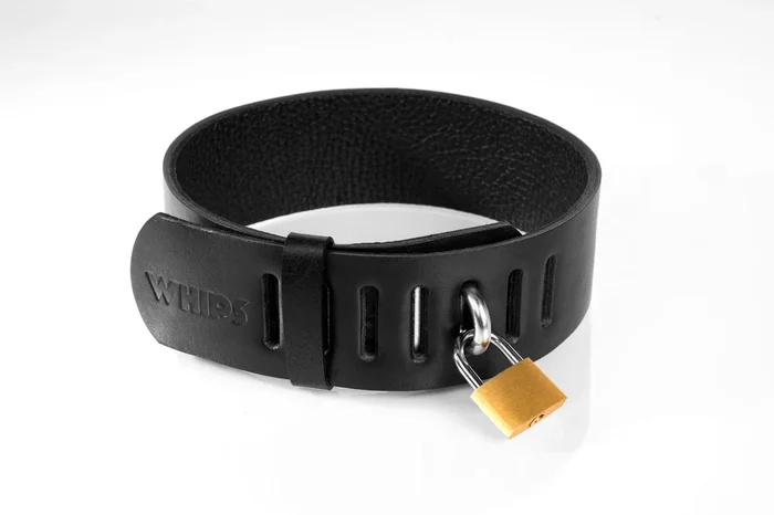 Halsband mit Vorhängeschloss