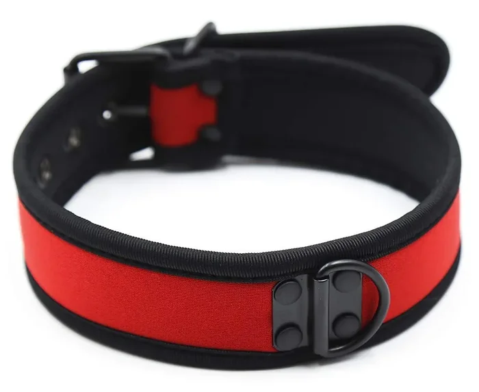 Halsband PUPPY Neopren Rot