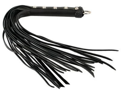 Handlicher Flogger – komplett aus Leder