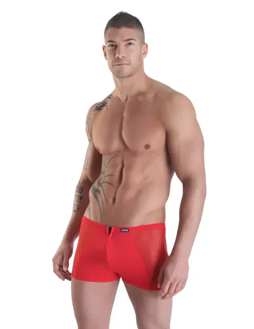 Herren Boxer Wiz rot
