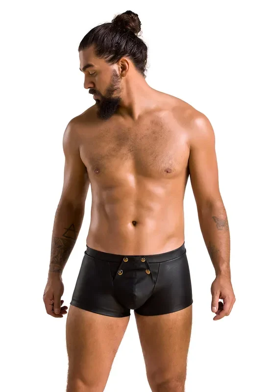 Herren Mattlook Short mit Nieten