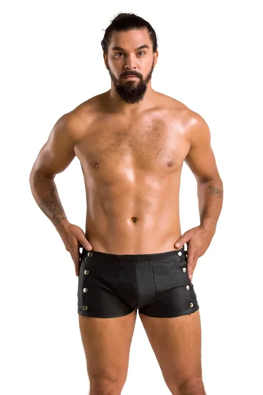 Herren Mattlook Short mit seitlichen Nieten