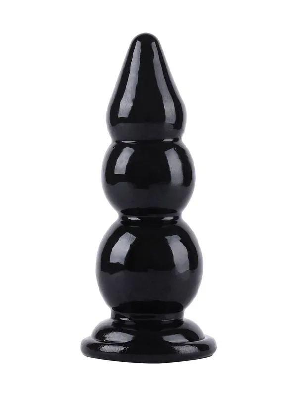 Hidden Desire Extreme Buttplug Balls XL Analplug, schwarz