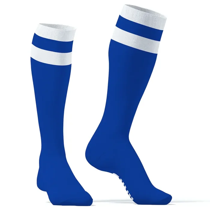 Hohe Socken Hard SneakXX Blau-Weiß