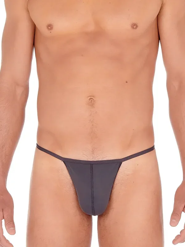 HOM Plumes G-String, anthrazit