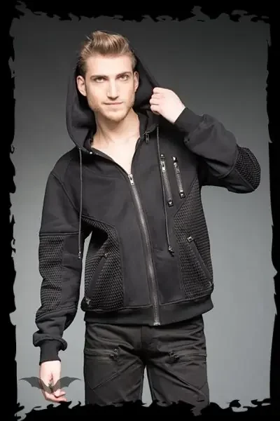 Hoodie mit Reißverschlüssen