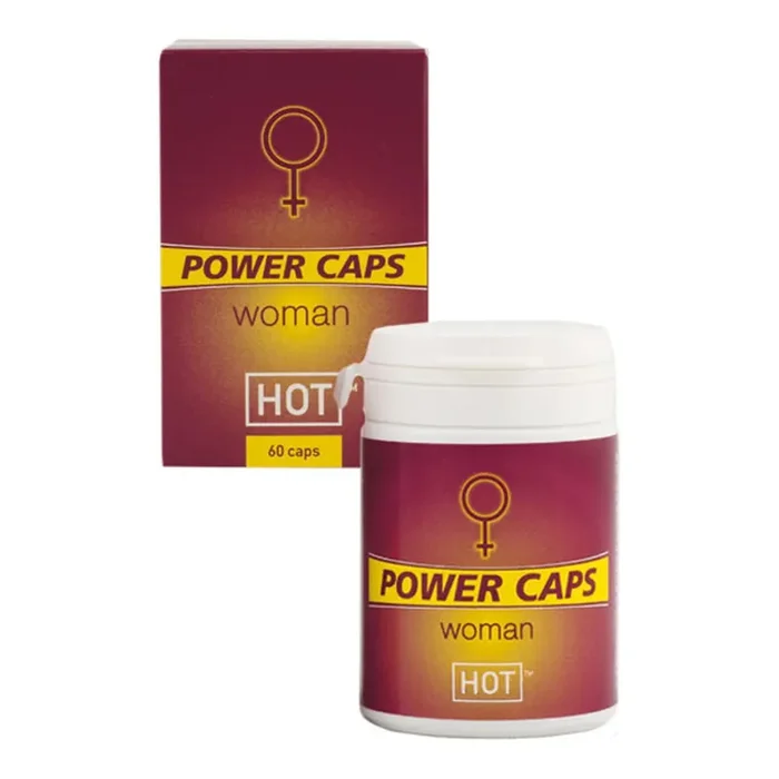 Hot Power Caps für die Frau 60 Stück