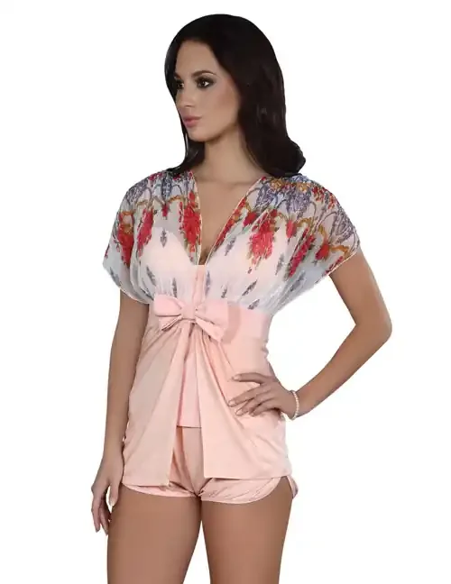 IMPERIA Morgenmantel LC 90041 rosa