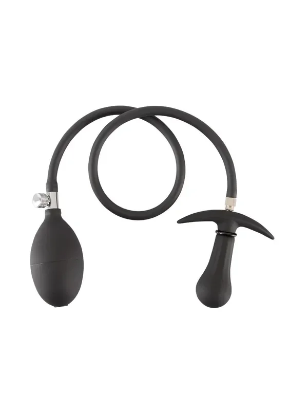 Inflatable Plug Aufblasbarer Analplug, schwarz