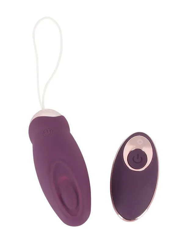 Javida RC Knocking Love Ball Vibro-Bullet mit Fernbedienung, lila