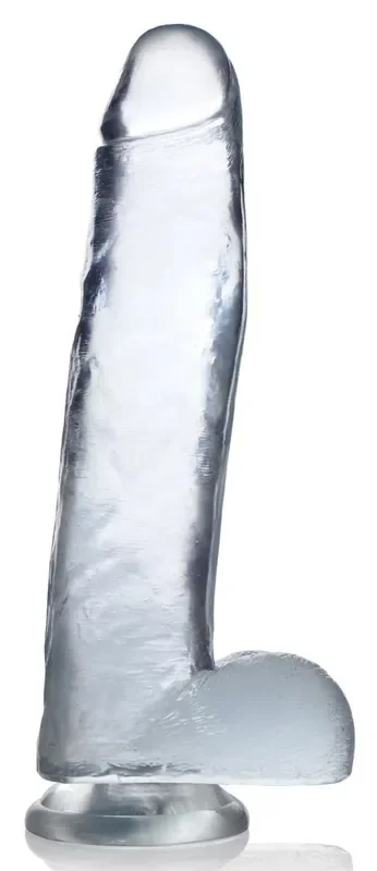 Jock C-Thru Transparenter Dildo – 27 cm