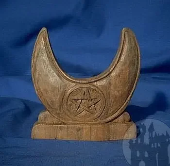 Kerzenständer Halbmond