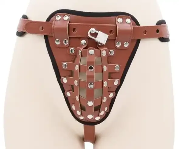 Keuschheitsgürtel Belt Full Braun