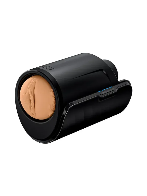 Kiiroo Keon Set für vollautomatischen Handjob, schwarz/haut