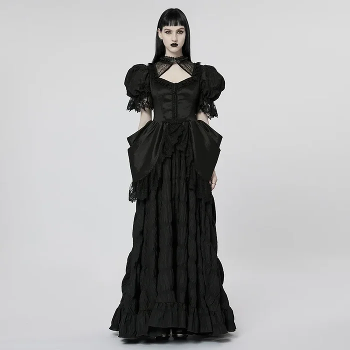 Kleid in voluminösem Ballgown-Schnitt