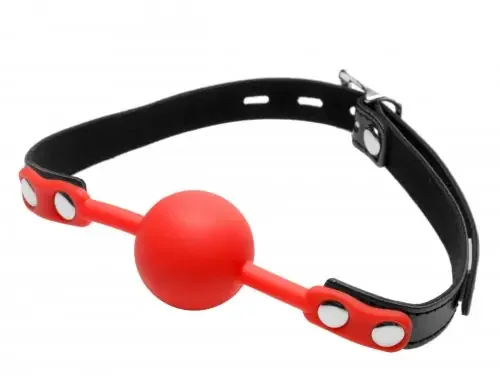 Komfortabler Ball Knebel aus Silikon