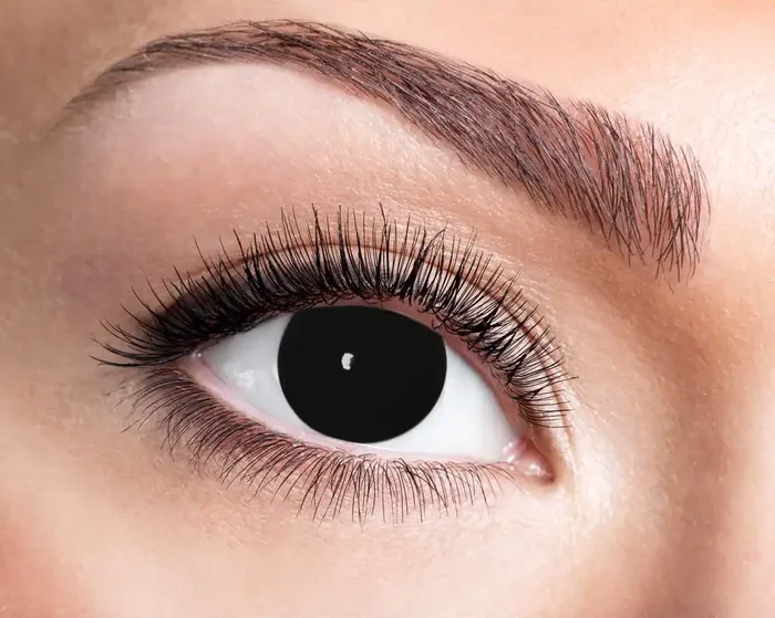 Kontaktlinsen Blind Black